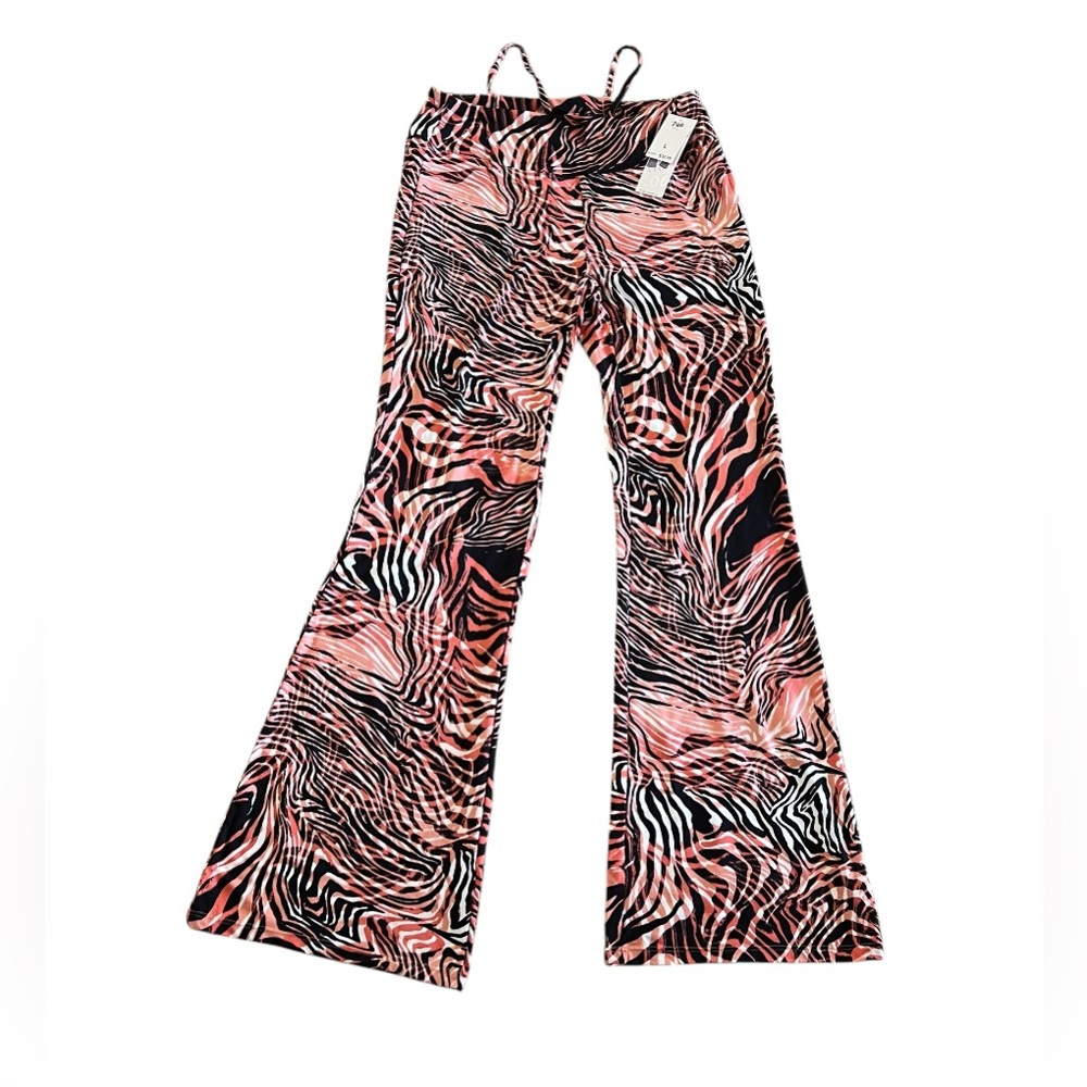 Zoe + Phoebe Leggings Flared Legs Pants